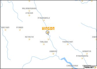 map of Wingon