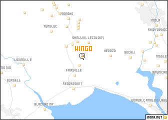 map of Wingo
