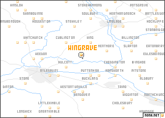 map of Wingrave