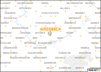 map of Wingsbach