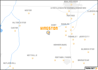 map of Wingston