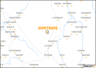 map of Winhtaung