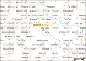 map of Winkelbach