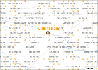 map of Winkelhaid