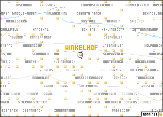 map of Winkelhof