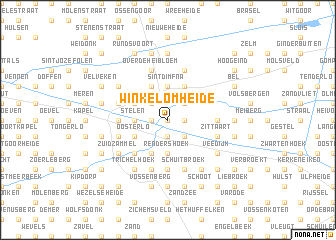map of Winkelomheide