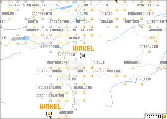 map of Winkel