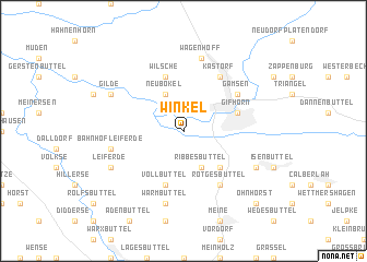 map of Winkel