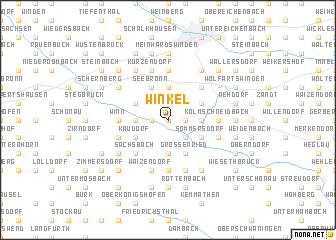 map of Winkel