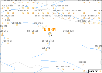 map of Winkel