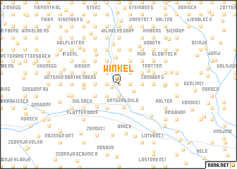 map of Winkel