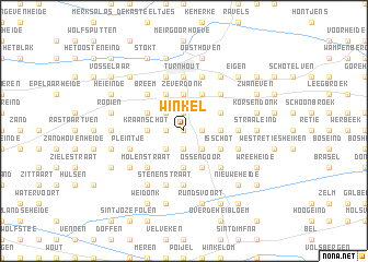 map of Winkel