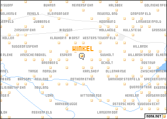 map of Winkel