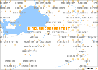 map of Winkl bei Grabenstätt