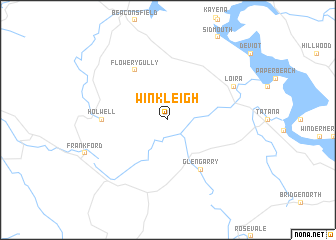 map of Winkleigh