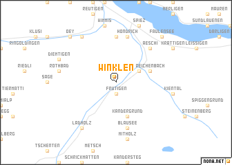 map of Winklen