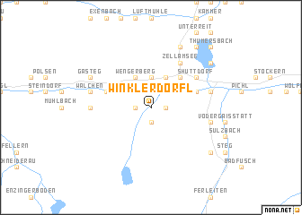 map of Winklerdörfl