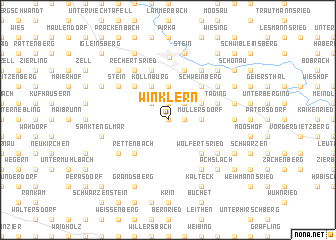 map of Winklern