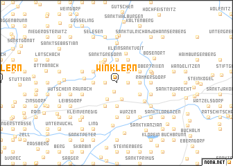 map of Winklern