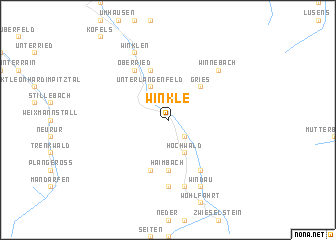 map of Winkle