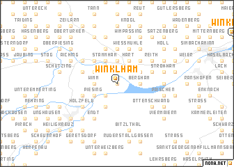 map of Winklham