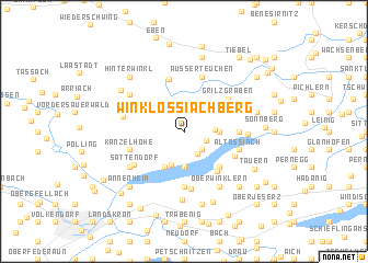 map of Winkl Ossiachberg