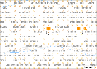 map of Winkl