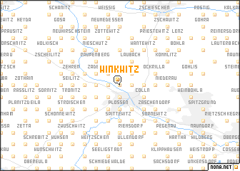 map of Winkwitz