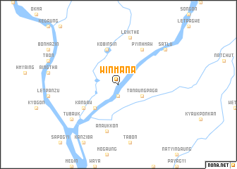 map of Winmana