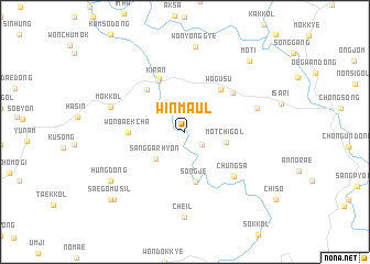 map of Win-maŭl