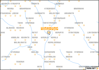 map of Winmaung