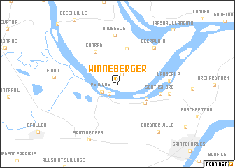 map of Winneberger