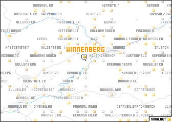 map of Winnenberg