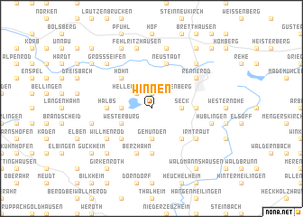 map of Winnen