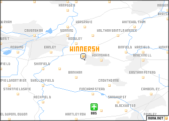 map of Winnersh