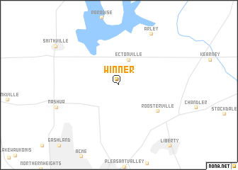 map of Winner