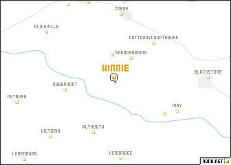 map of Winnie