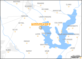 map of Winningkoff