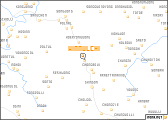 map of Winnŭlch\
