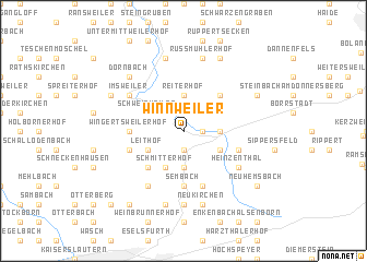 map of Winnweiler