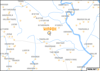 map of Winpok