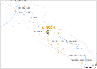 map of Winsah