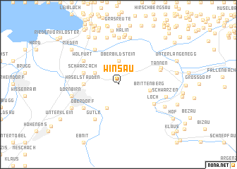 map of Winsau