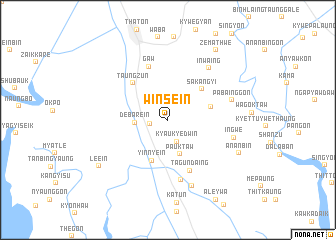 map of Winsein