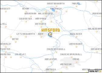 map of Winsford