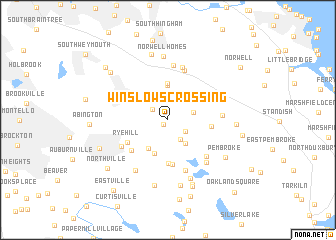 map of Winslows Crossing