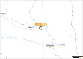 map of Winslow