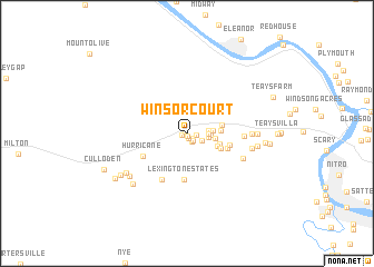 map of Winsor Court