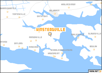 map of Winsteadville