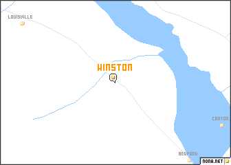 map of Winston